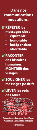 Que voulez-vous pour les réfugiés au Canada