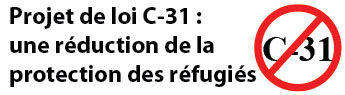 Projet de loi C-31 : une réduction de la protection des réfugiés
