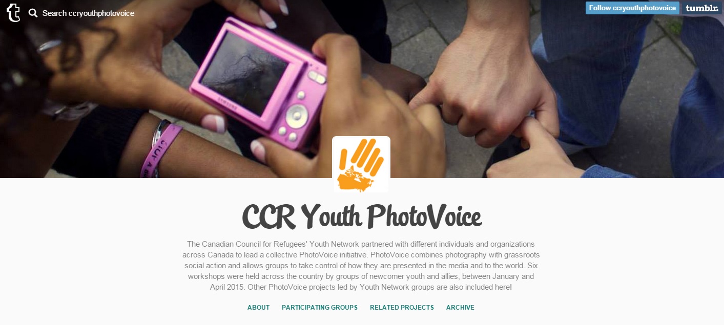 CCR Youth PhotoVoice Blog