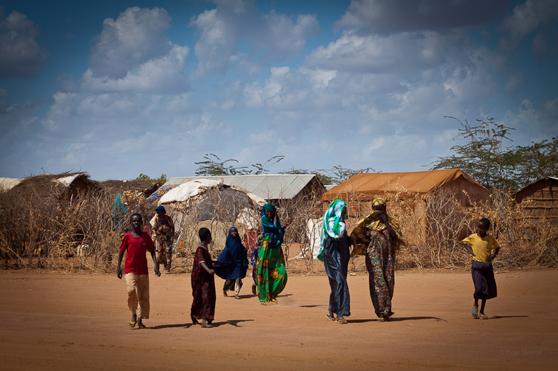 Des réfugiés dans le camp Dadaab