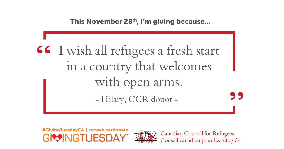 This November 28th, I'm giving because...
