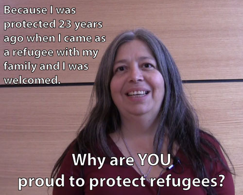 LRico - Because I was protected 23 years ago when I came to Canada as a refugee