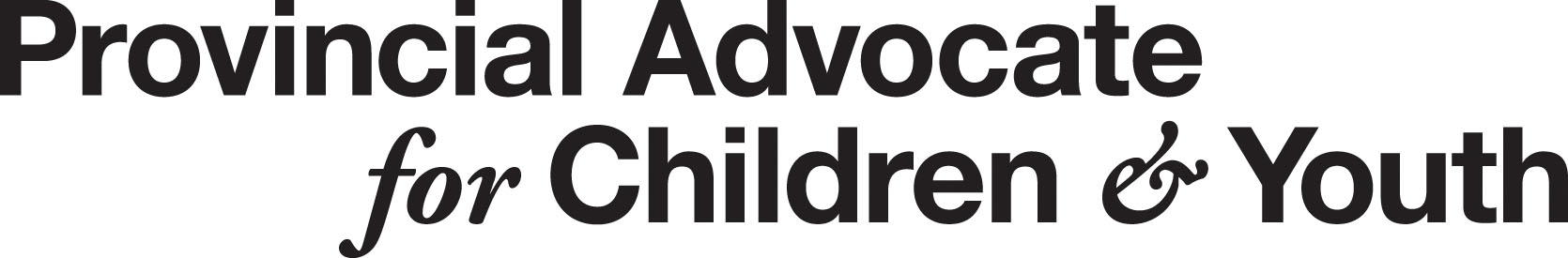 Office of the Provincial Advocate for Children and Youth