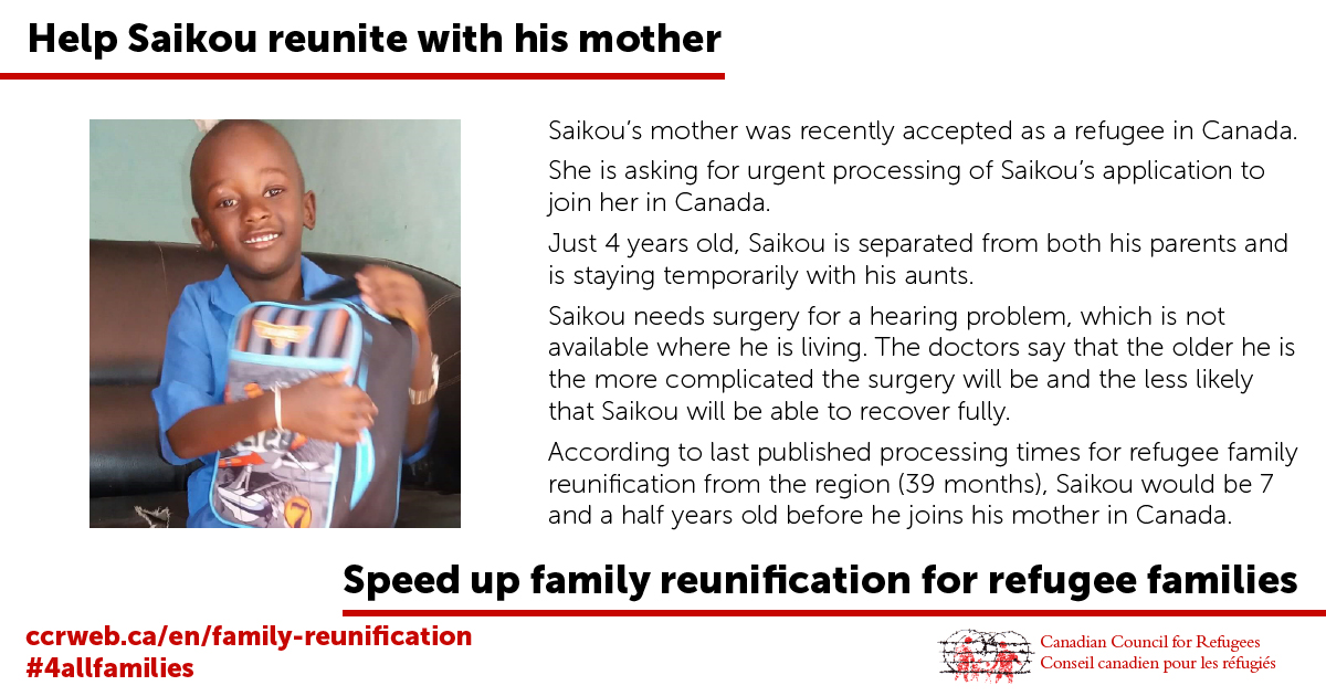 Help Saikou reunite with his mother
