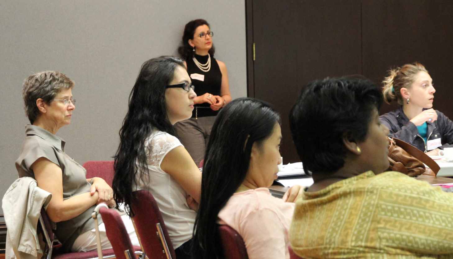 Participants listen in at the Overseas Protection and Sponsorship Working Group meeting