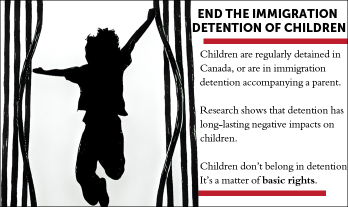 Slider: Children in detention | Canadian Council for Refugees