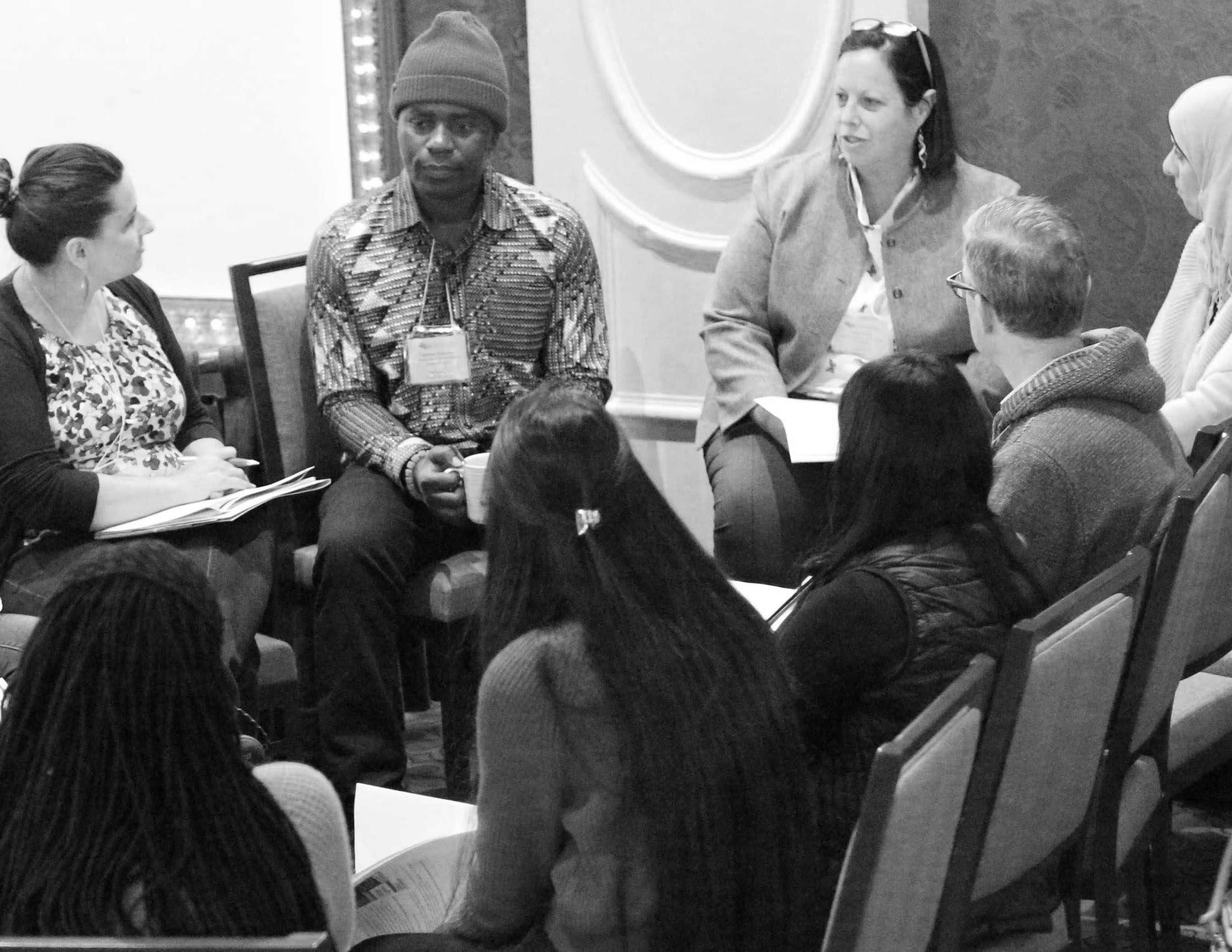 Participants at a Consultation workshop