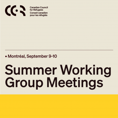 Summer Working Group Meetings - Sept. 2022