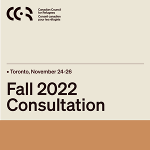 Fall 2022 Consultation in Toronto, from Nov. 24-26
