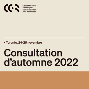 Consultation d'automne 2022 à Toronto