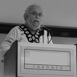 Francisco Rico-Martinez at a lecture